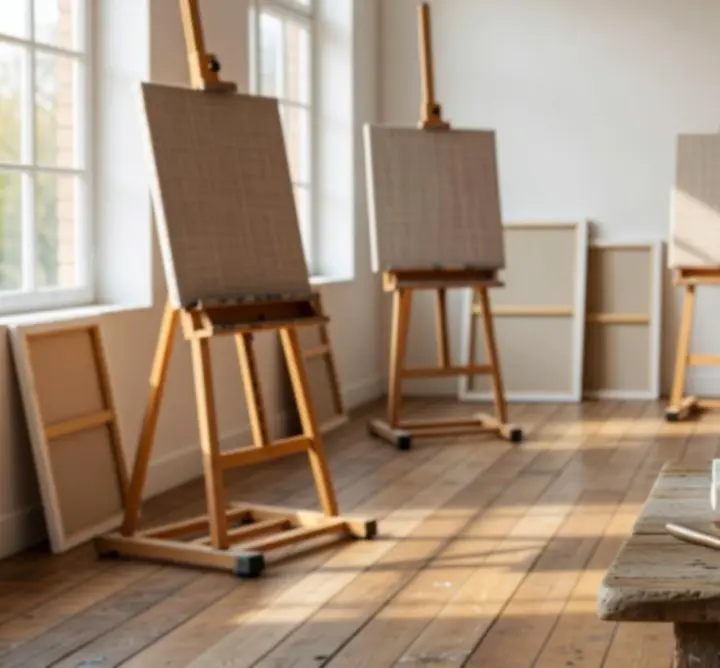 Profesjonalne stanowisko pracy z materiałami artystycznymi