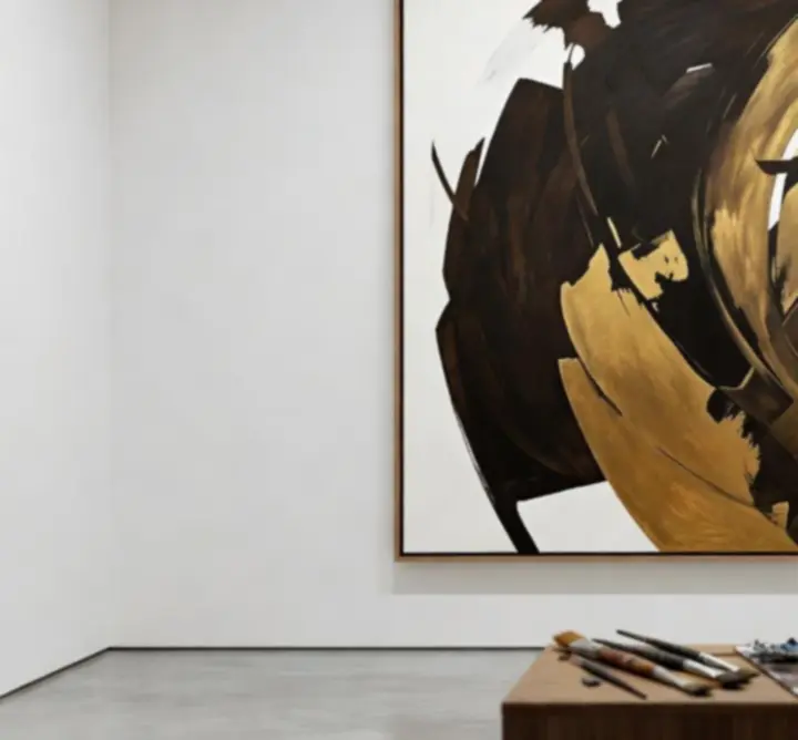 Ukończone dzieło sztuki na płótnie